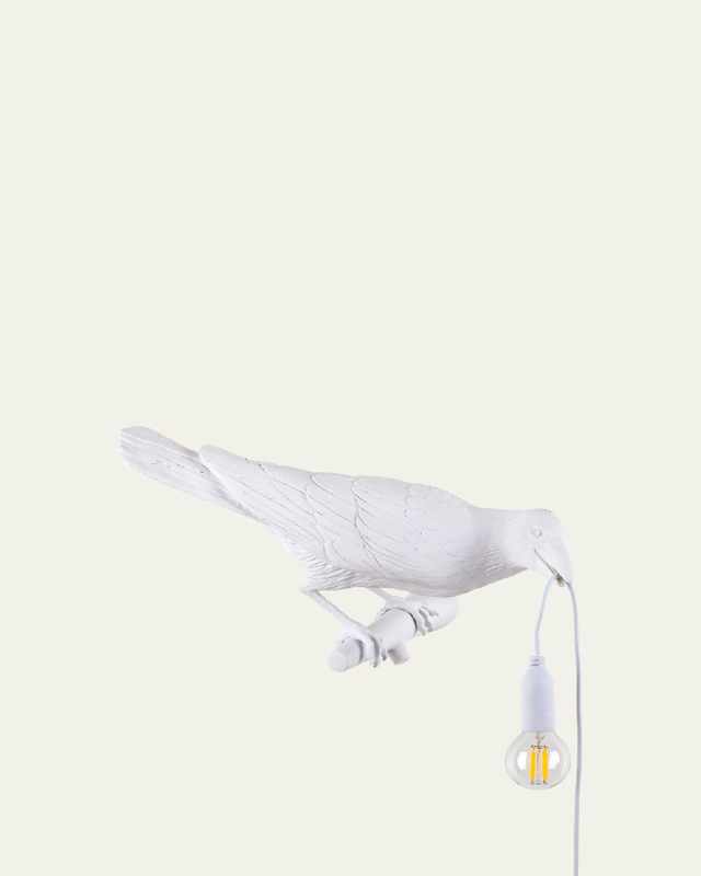 Bird Looking Right LED Lamp